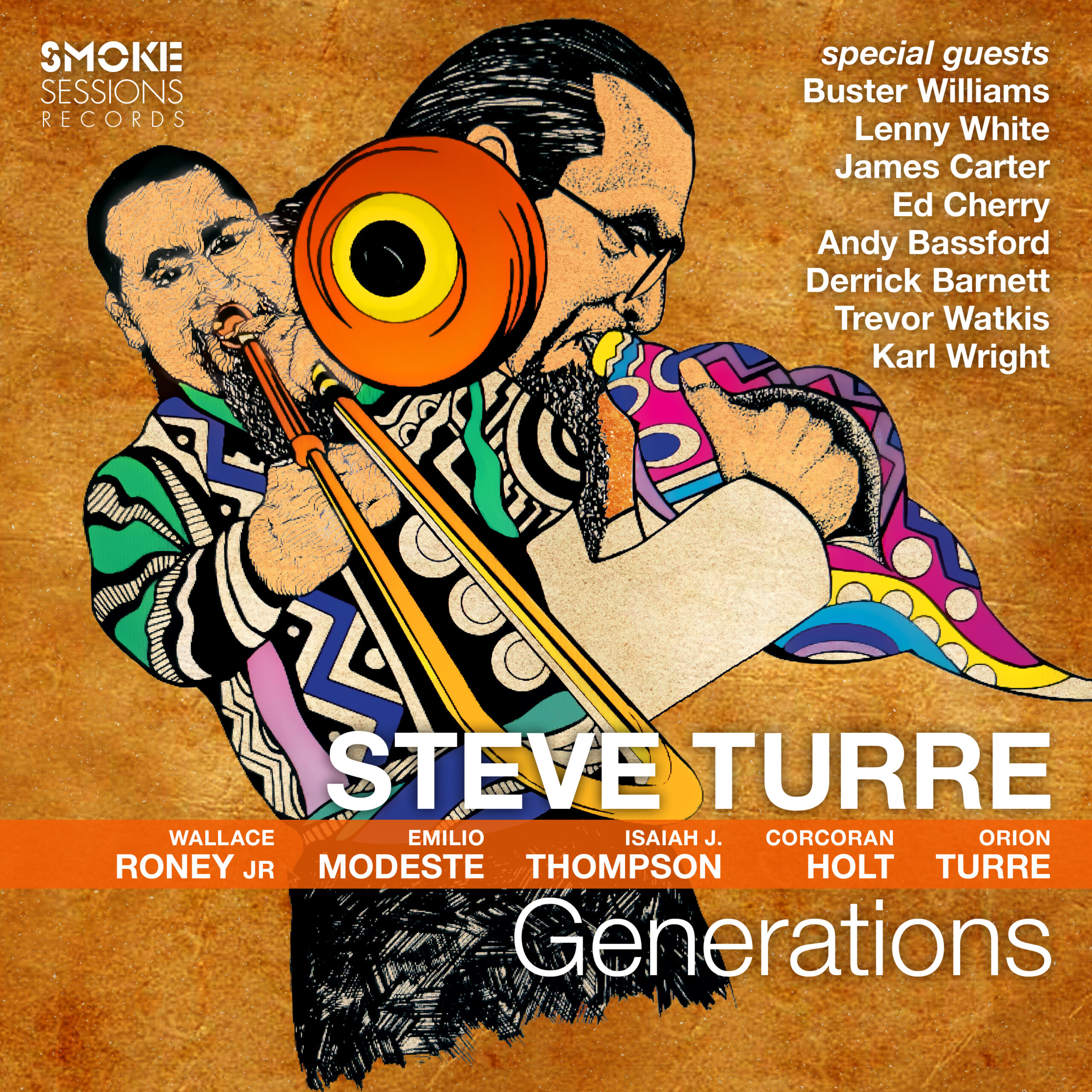 Steve Turre GENERATIONS Cover 3000px